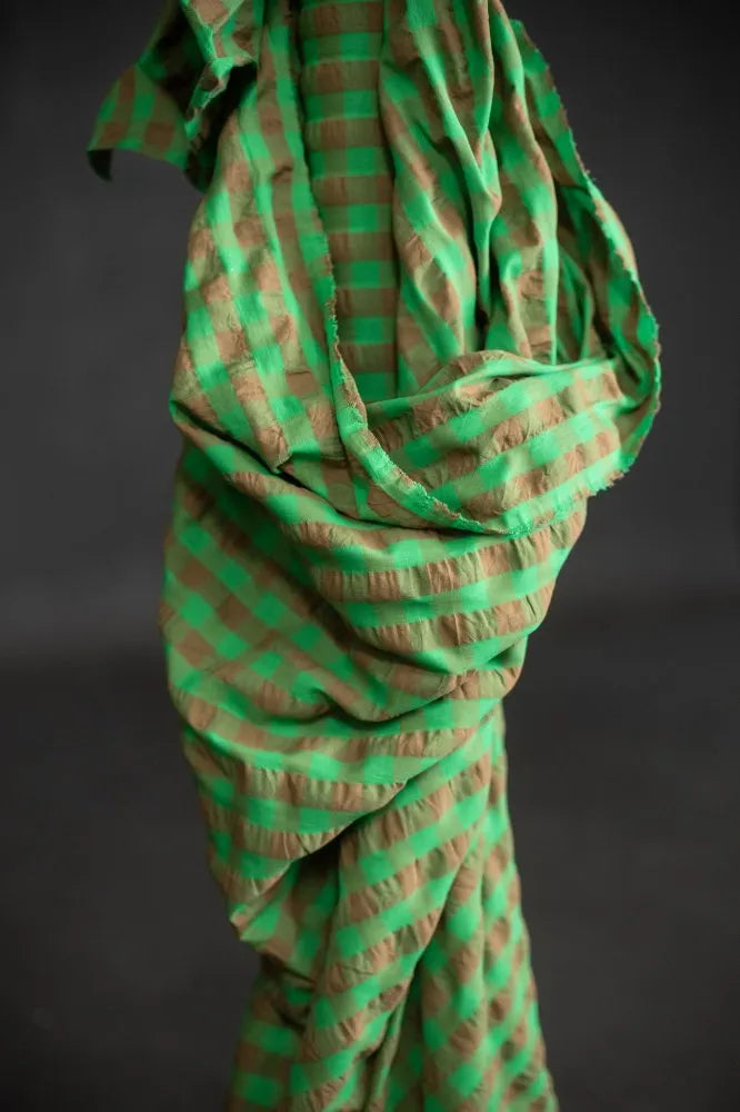Organic Cotton Seersucker Mojito