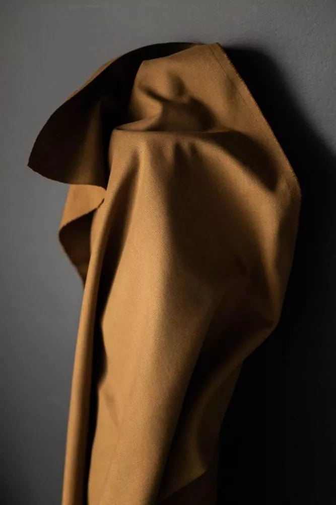 12oz Organic Sanded Twill Stanley Tan - NZ$13 per 1/4m