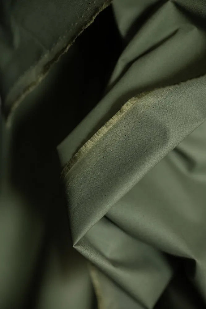 Sage Barrier Lining- For Oilskin. 1/4 Metre. From NZ$9.75