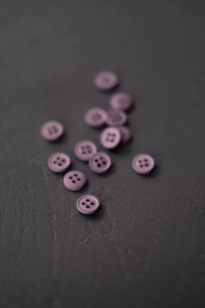Cotton Button Dusty Pink 11mm