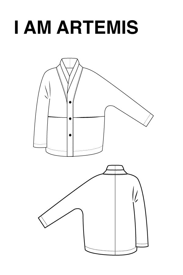 I AM ARTEMIS –Coat/Jacket pattern