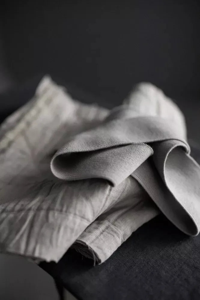 Blue Grey Cotton Rib - NZD $22.00 each