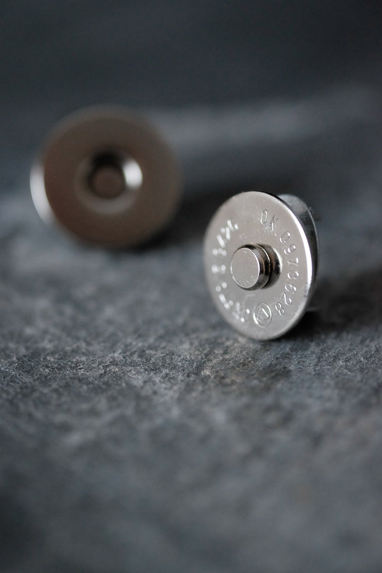 Magnetic Bag Snap - Nickel. NZD$4.50 each