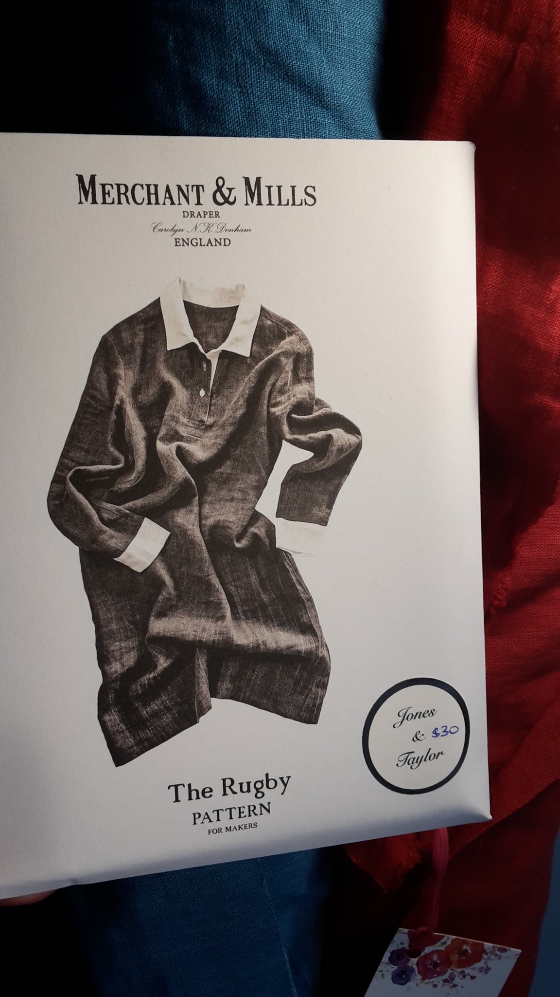 Rugby Dress Pattern $30.00NZD.