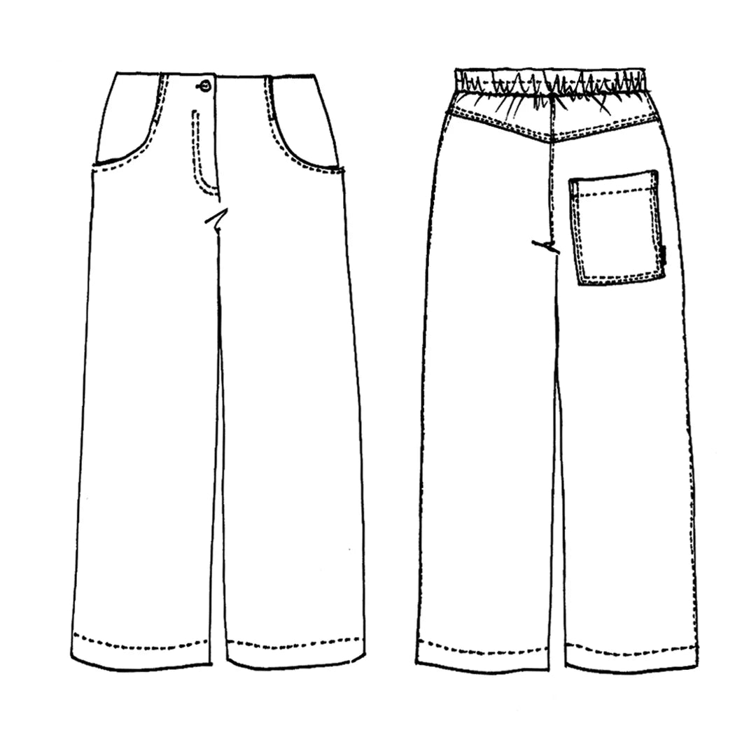 Tessuti Alba Pants Pattern