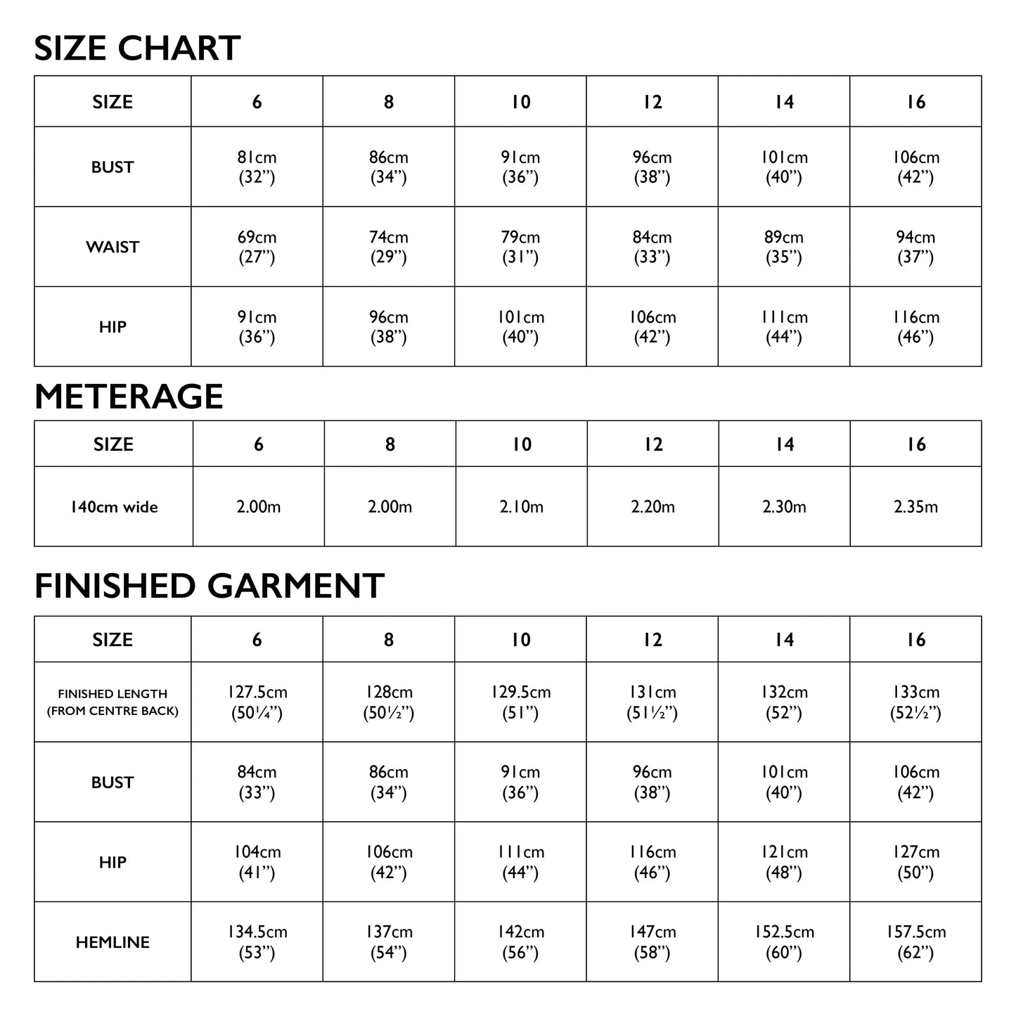 Tessuti Alessi Bias Dress Pattern (6-16)