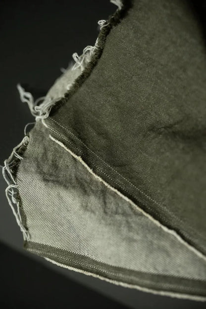 Military Green 10oz Organic Denim