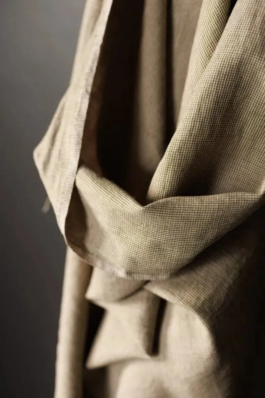 Frontier Pinky Green Linen/Cotton - NZ$20 per 1/4m
