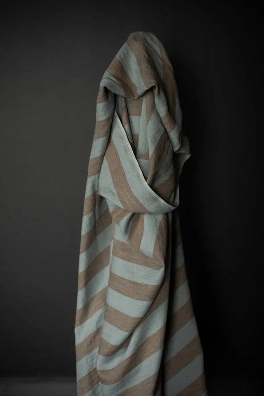 Townhouse Stripe Linen - NZ$20 per 1/4m