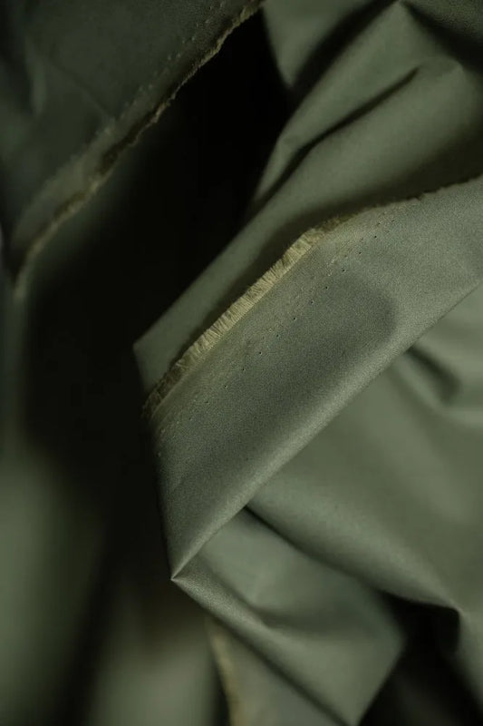 Sage Barrier Lining- For Oilskin.  1/4 Metre. From NZ$9.75
