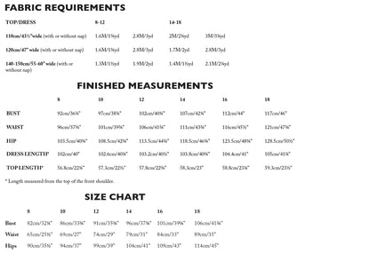 Factory Dress Pattern