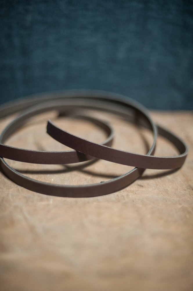 Split Cowhide  Leather Strapping 1"  $33.00 NZD