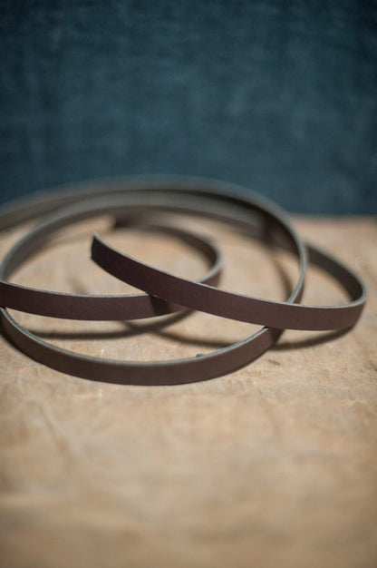 Split Cowhide  Leather Strapping 1"  $33.00 NZD