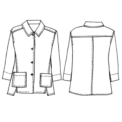 Tessuti Harlow Shirt Pattern (6-16)