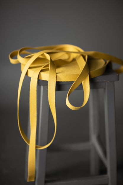 Mustard Webbing 25mm NZD $6.50 per mtr.