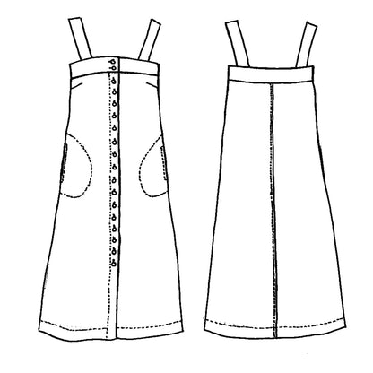 Tessuti Ophelia Dress Pattern (6-18)
