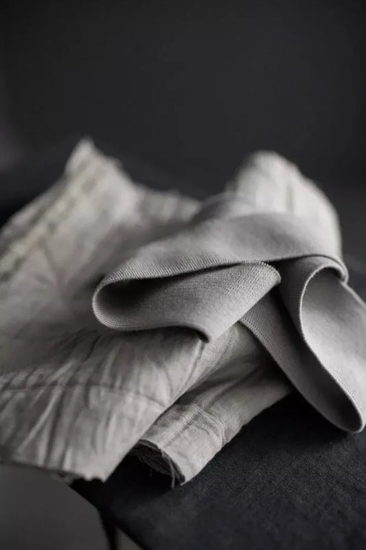 Blue Grey Cotton Rib - NZD $22.00 each