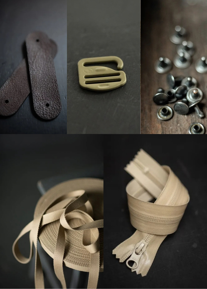 The Francli Weekender hardware Kit