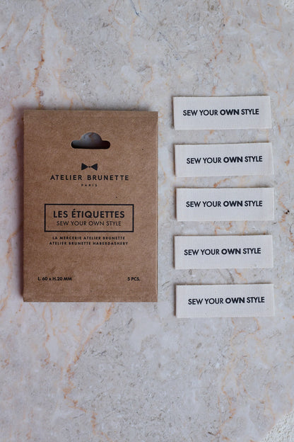 Sew in labels - Sew your own style