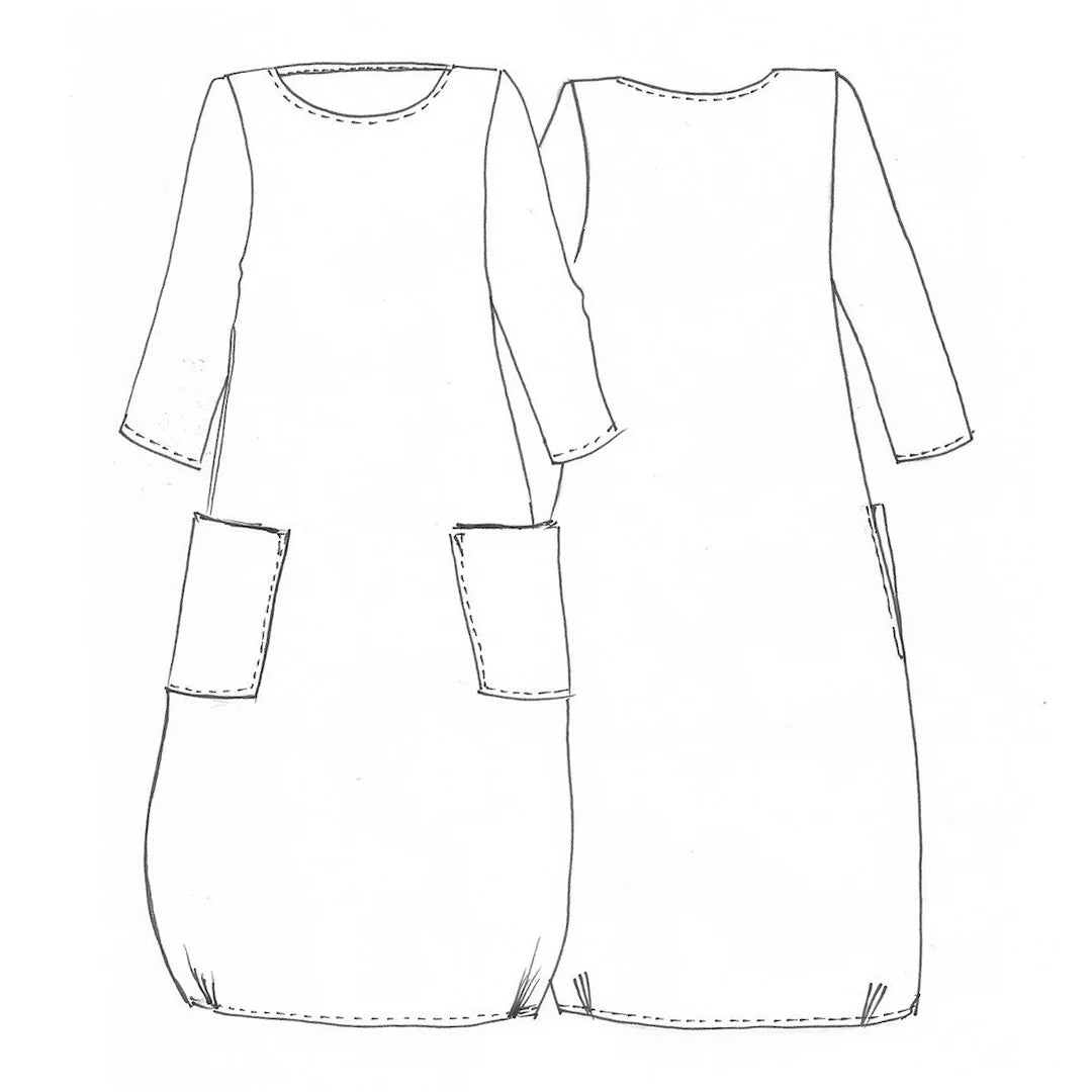 Tessuti Lily Linen Dress Pattern