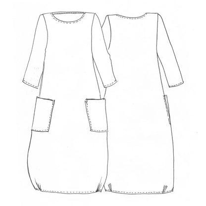 Tessuti Lily Linen Dress Pattern