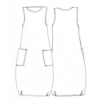 Tessuti Lily Linen Dress Pattern
