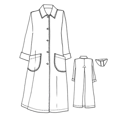 Tessuti Melbourne Trench Coat Pattern
