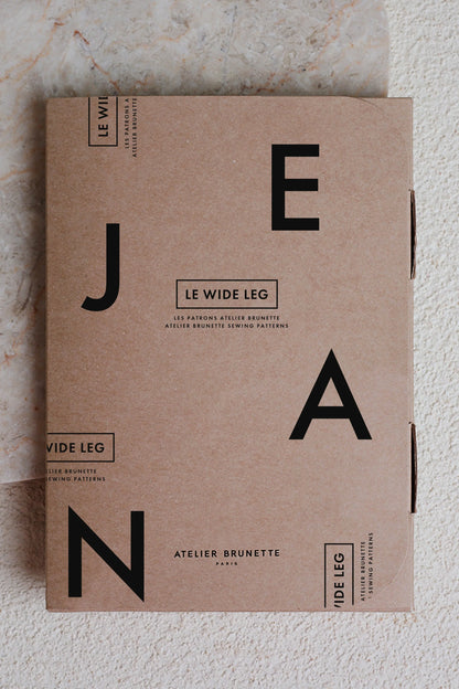 LE Jean Wide Leg - Paper Sewing Pattern