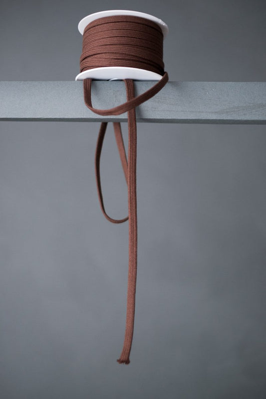 Brown Drawstring- NZD $6.00 per mtr