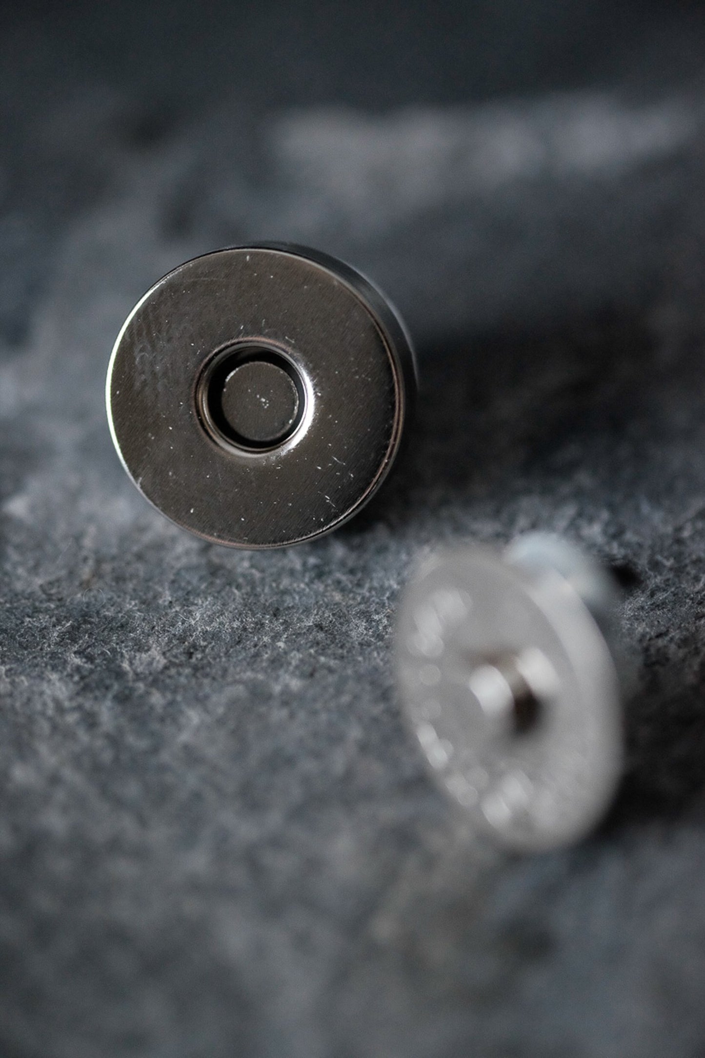 Magnetic Bag Snap - Nickel. NZD$4.50 each