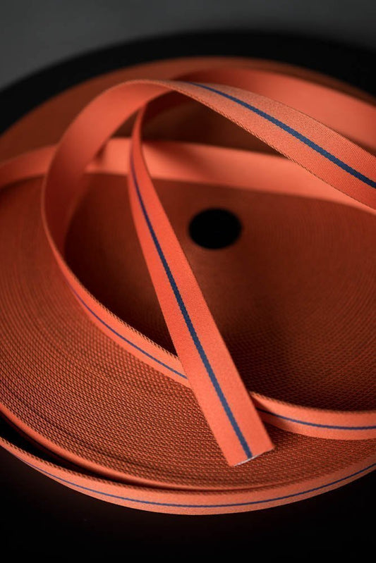 Long Road Orange Webbing NZD $8.40 per mtr